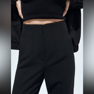 ZARA HIGH-WAISTED PANTS | Size: LARGE